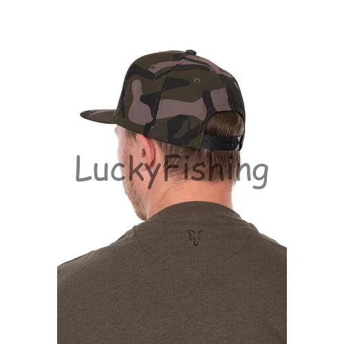 Fox Camo Snapback Baseball Sapka