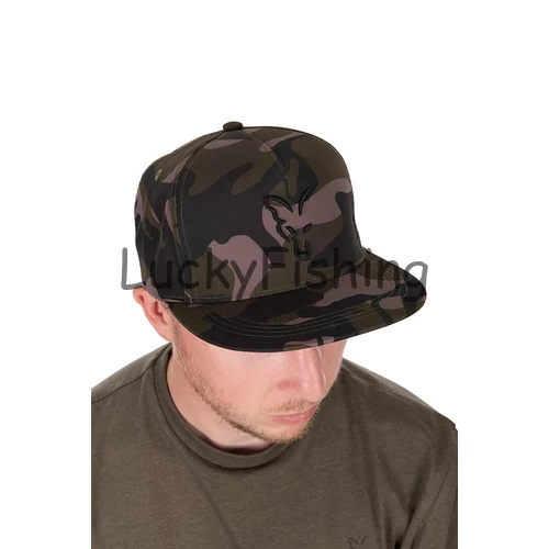 Fox Camo Snapback Baseball Sapka