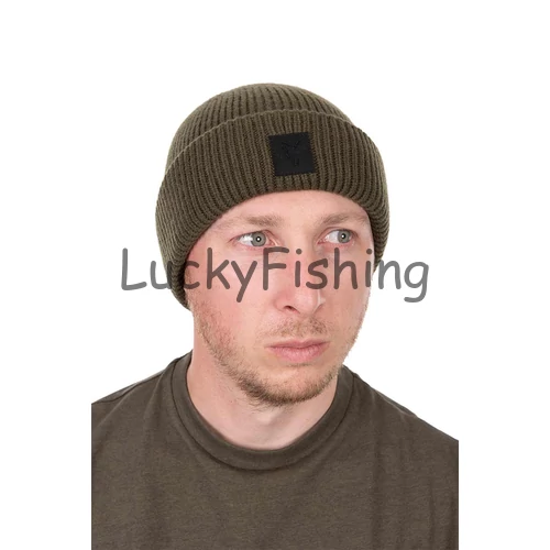 Fox Khaki HD Beanie Hat Téli Sapka