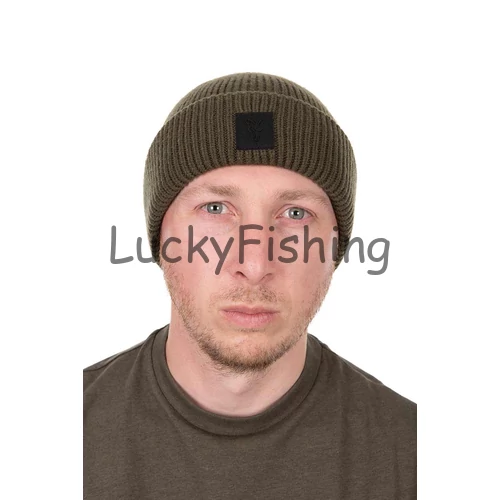 Fox Khaki HD Beanie Hat Téli Sapka