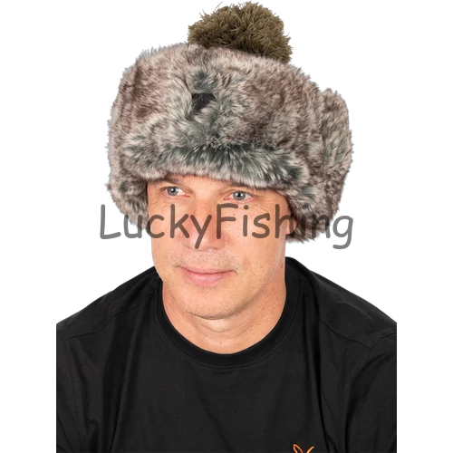 Fox Trapper Hat – Green Meleg téli Sapka