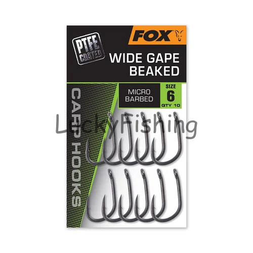 FOX Wide Gape Beaked Bojlis Horog Méret:8