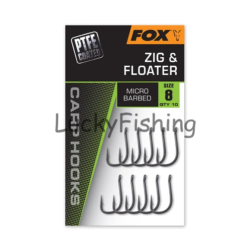 Fox Zig & Floater horog Méret: 10