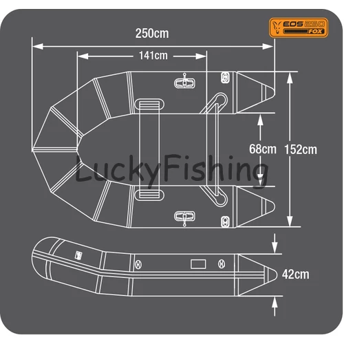 FOX EOS® Boat 250 Gumicsónak