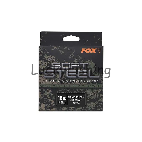 Fox Soft Steel Fleck Camo Mono – 18lb (8.2kg) | 0.35mm | 1000m