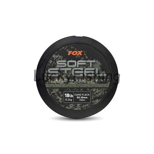 Fox Soft Steel Fleck Camo Mono – 18lb (8.2kg) | 0.35mm | 1000m
