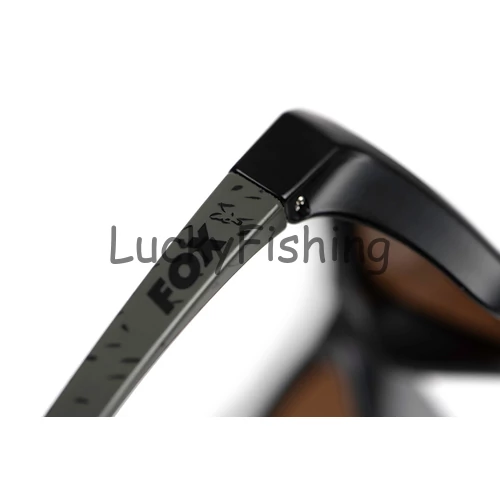 Fox Collection Wraps - Napszemüveg Green/Black - brown lense