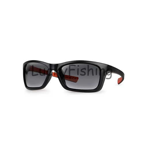Fox Collection Wraps - Napszemüveg Black/Orange - grey lense