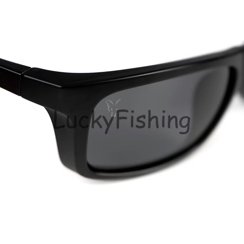 Fox Collection Wraps - Napszemüveg Black/Orange - grey lense