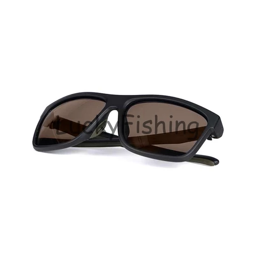 Fox Collection Zöld & Fekete Napszemüveg – Barna Lencsével
