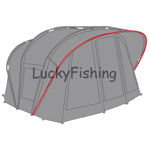FOX Retreat+ 2 Person Bivvy Horgászsátor – Tornác Merevítő Borda Rib #1