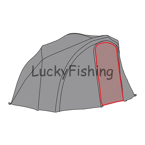 Fox R-Series Brolly System Clear Door – Átlátszó PVC Ajtó