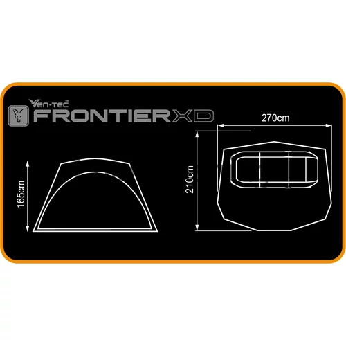 Fox Frontier XD Horgász Sátor Camo Mozzy Mesh Szúnyoghálós panel