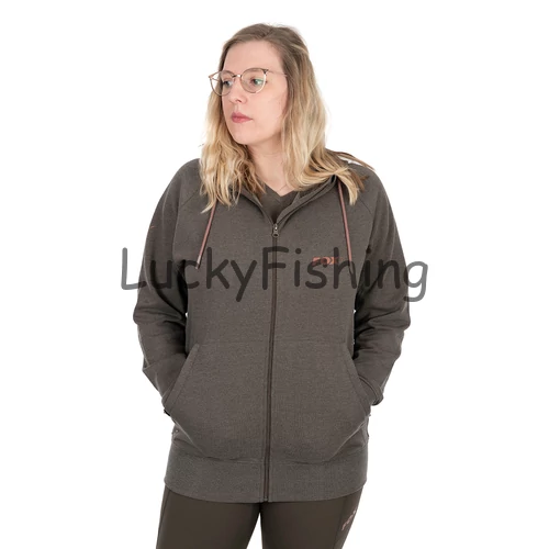 Fox Női Zipped Hoodie Melegítő Felső - Méret: L 16-18