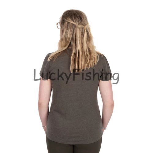 Fox Női V Neck T Póló - Méret: S 8-10