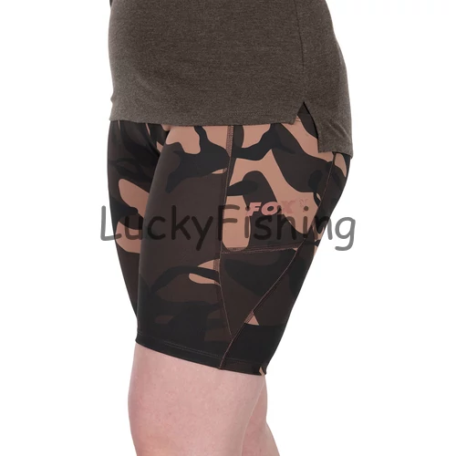 Fox Womens Camo Short Leggings Női Rövid Cicanadrág - L 16-18