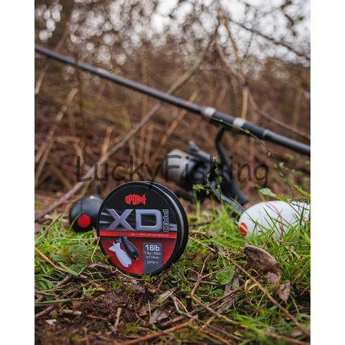 Spomb XD Pro Braid Grey 8+1 Szürke 0.14mm 300M