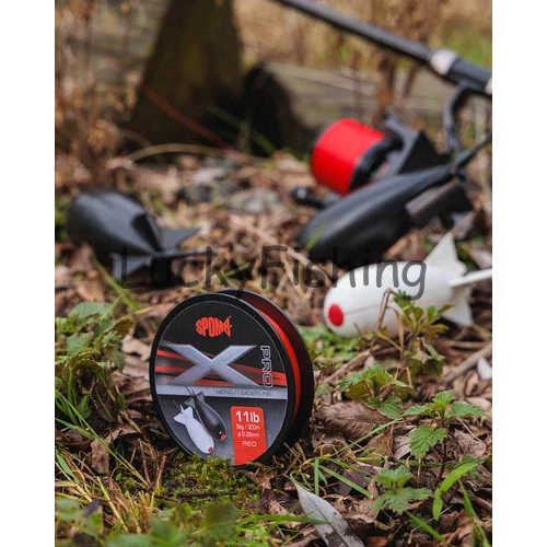 Spomb X Pro Mono 0.26mm/11lb x 300m RED (Piros)