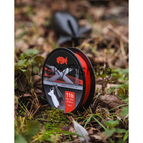 Spomb X Pro Mono 0.26mm/11lb x 300m RED (Piros)