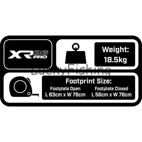 FOX MATRIX XR36 Pro Lime Versenyláda