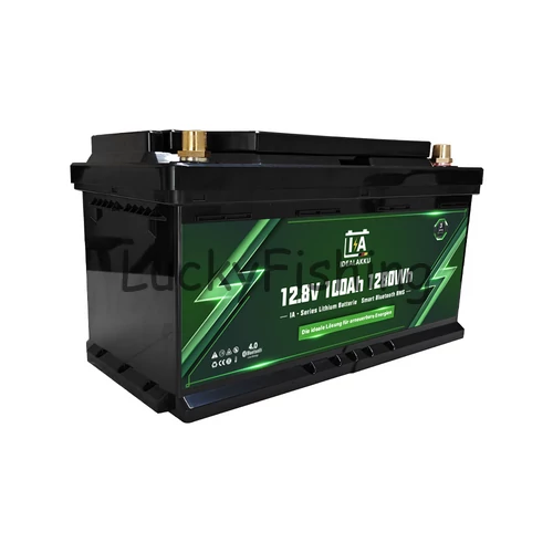 Idealakku (LiFePO4) 12.8V 100Ah/1280Wh akkumulátor – Bluetooth, BMS védelemmel