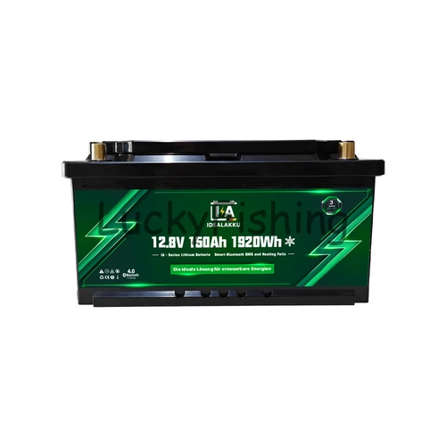 Idealakku (LiFePO4) 12.8V 150Ah/1920Wh akkumulátor – Bluetooth, BMS védelemmel