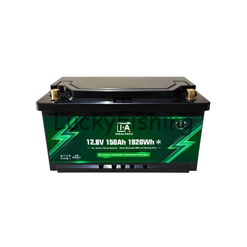 Idealakku (LiFePO4) 12.8V 150Ah/1920Wh akkumulátor – Bluetooth, BMS védelemmel