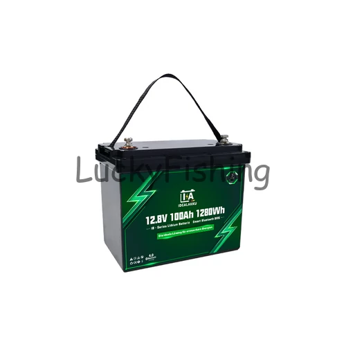 Idealakku (LiFePO4) 12.8V 100Ah/1280Wh akkumulátor – Bluetooth, BMS védelemmel