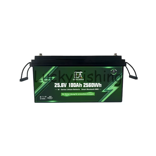 Idealakku (LiFePO4) 25.6V 100Ah/2560Wh akkumulátor – Bluetooth, BMS védelemmel