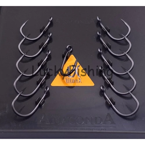 ANACONDA Piercer Power Carp B-988 TGX szakállnélküli pontyozó horog / méret 6 / 11db