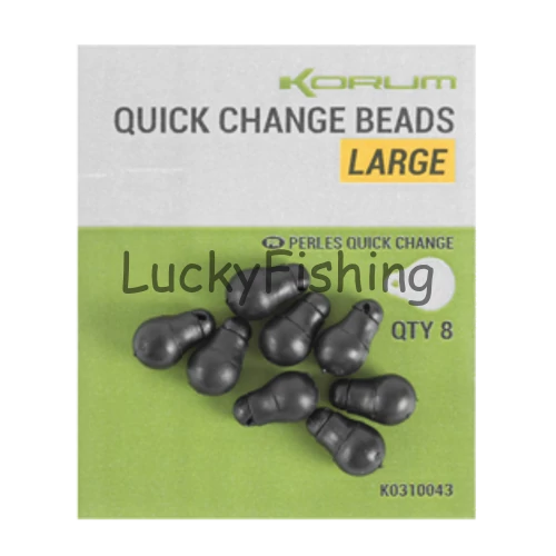 Korum Quick Change Beads gyorskapocs - LARGE