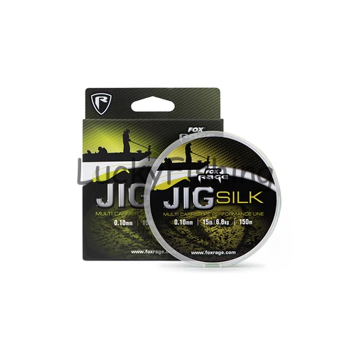 Fox Rage JIG SILK – 8 Szálas Prémium Fonott Zsinór 0.13mm 20lb 150m
