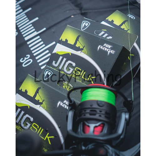 Fox Rage JIG SILK – 8 Szálas Prémium Fonott Zsinór 0.13mm 20lb 150m