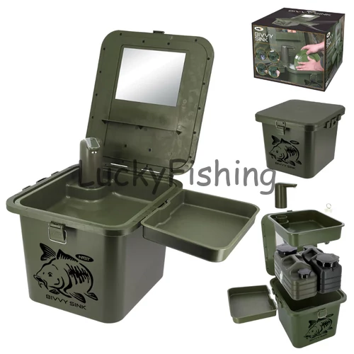 NGT Bivvy Sink Kézmosó Szett + Ajándék Automata Csappal