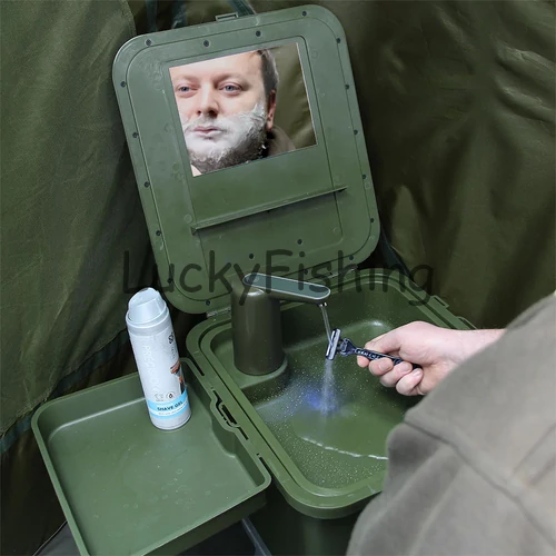 NGT Bivvy Sink Kézmosó Szett + Ajándék Automata Csappal