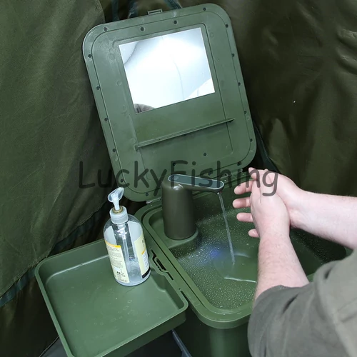 NGT Bivvy Sink Kézmosó Szett + Ajándék Automata Csappal