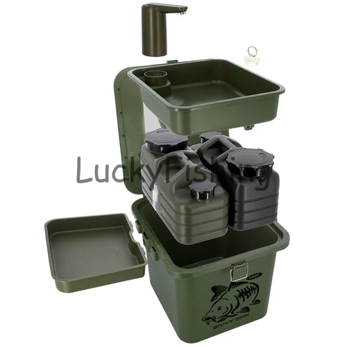 NGT Bivvy Sink Kézmosó Szett + Ajándék Automata Csappal