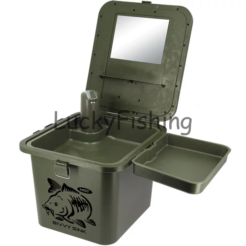 NGT Bivvy Sink Kézmosó Szett + Ajándék Automata Csappal