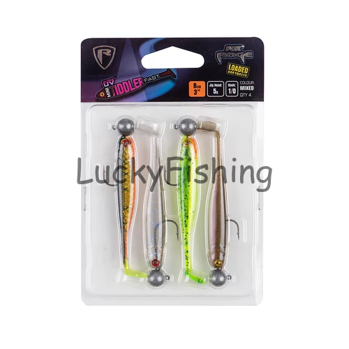 Fox Rage Mini Tiddler – Mixed Colour Pack Loaded (7cm)
