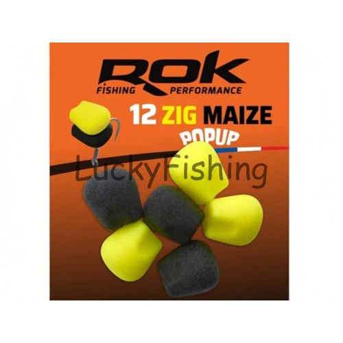 ROK ZIG Maize - Ultra Pop-up 12db/csomag - Sárga/Fekete