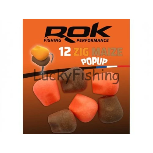 ROK ZIG Maize - Ultra Pop-up 12db/csomag - Narancs/Barna