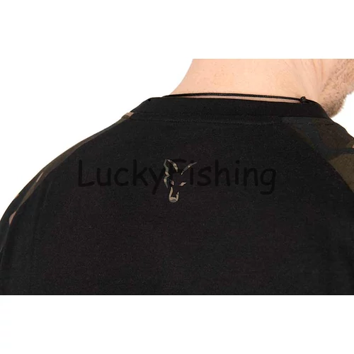 FOX Black/Camo Outline T-Póló - M