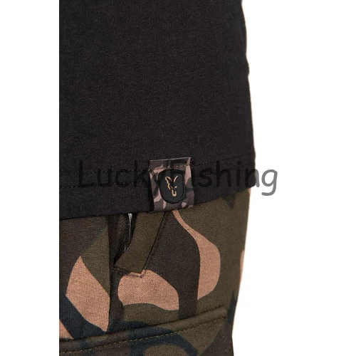 FOX Black/Camo Outline T-Póló - M