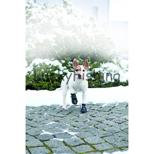 Trixie Walker Active Protective Boots - csízma (fekete) kutyák részére (S-M)