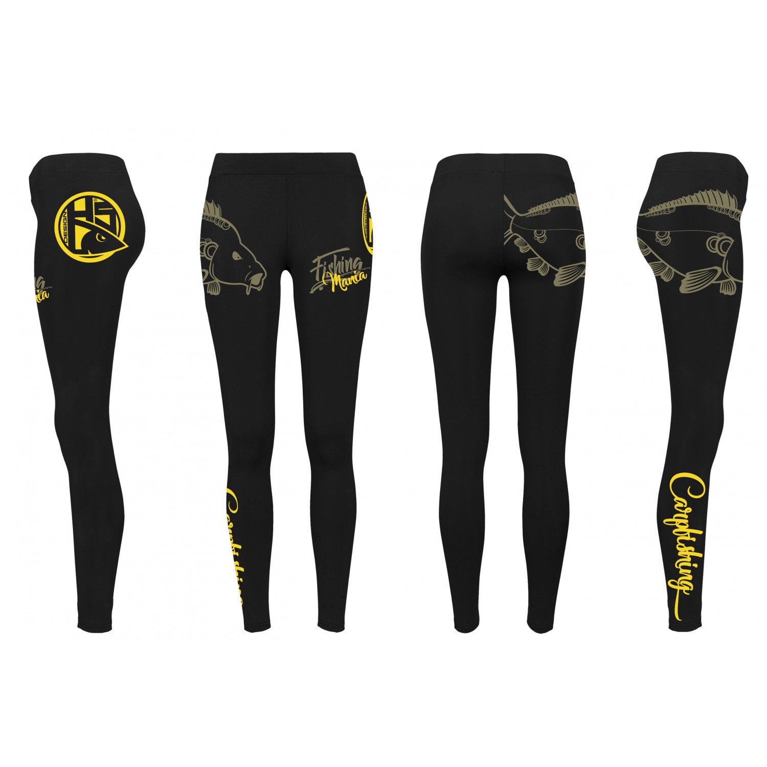 Hotspot Design Női Leggings Fishing Mania CARPFISHING - M