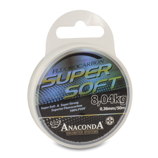 ANACONDA Super Soft Fluorocarbon extra lágy / 0,36mm / 50m / 8,84kg