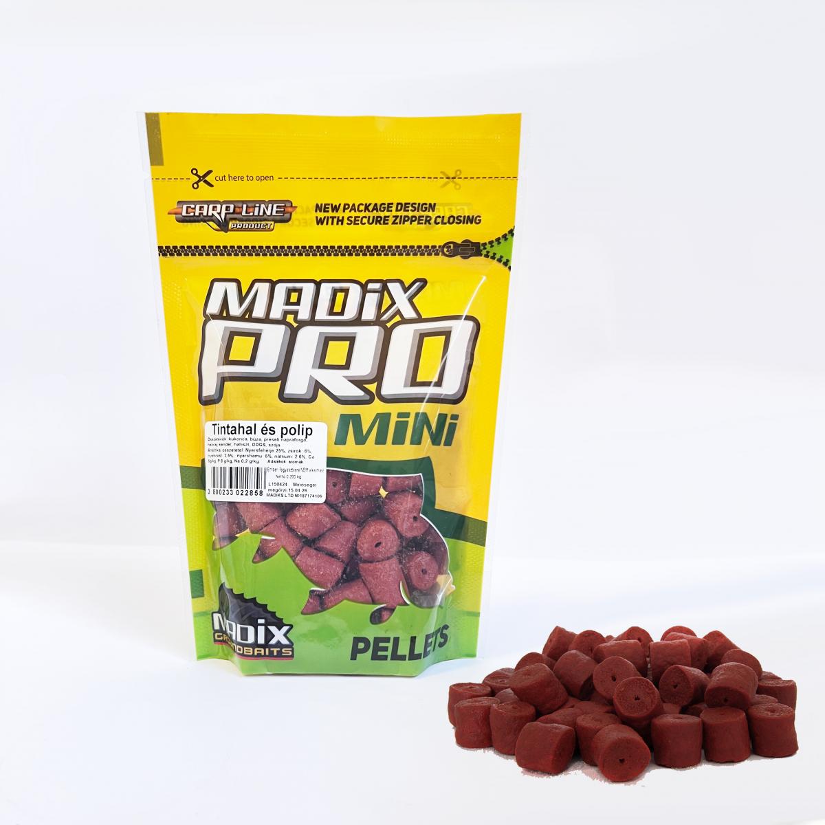 Madix Horog Pellet 14Mm 200Gr Tintahal&Polip