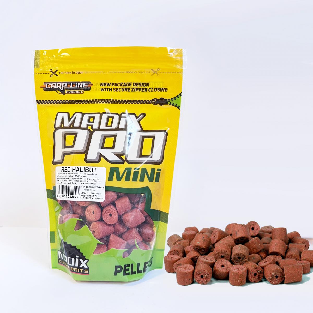 Madix Horog Pellet 14Mm 200Gr Red Halibut