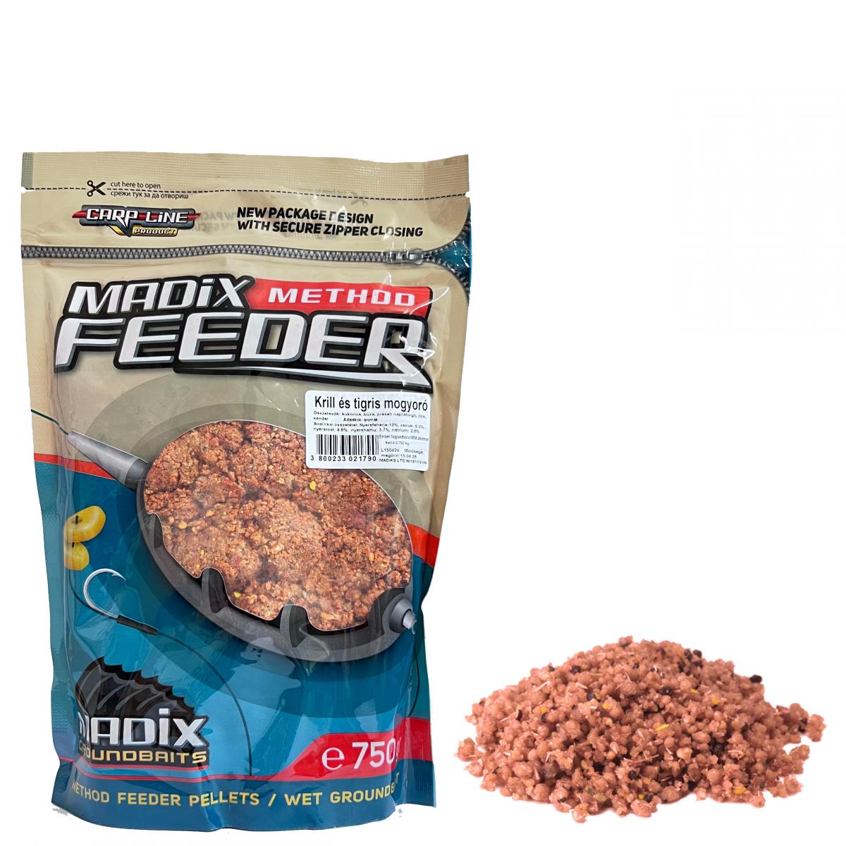 Madix Method Feeder Előregyúrt Krill&T.Mogy. 750G