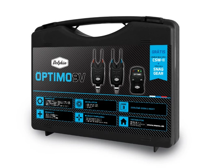 Delphin Optimo 9V Elektromos Kapásjelző Szett 3+1